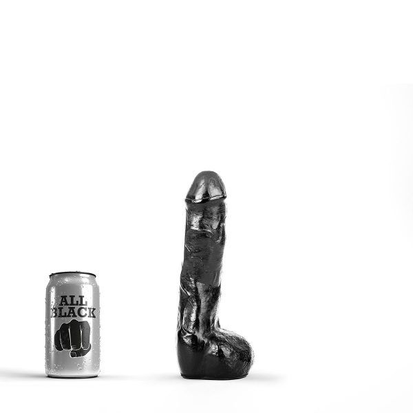 All Black 12 - realistisk anal dildo