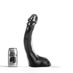 All Black 24 - Stor Dildo