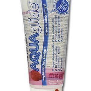 AquaGlide Hindbær duft - 100 ml