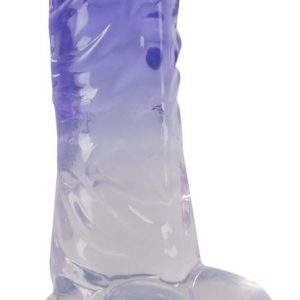 Clear Dildo with Balls