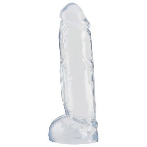 Crystal Clear - Big Dong gennemsigtig dildo