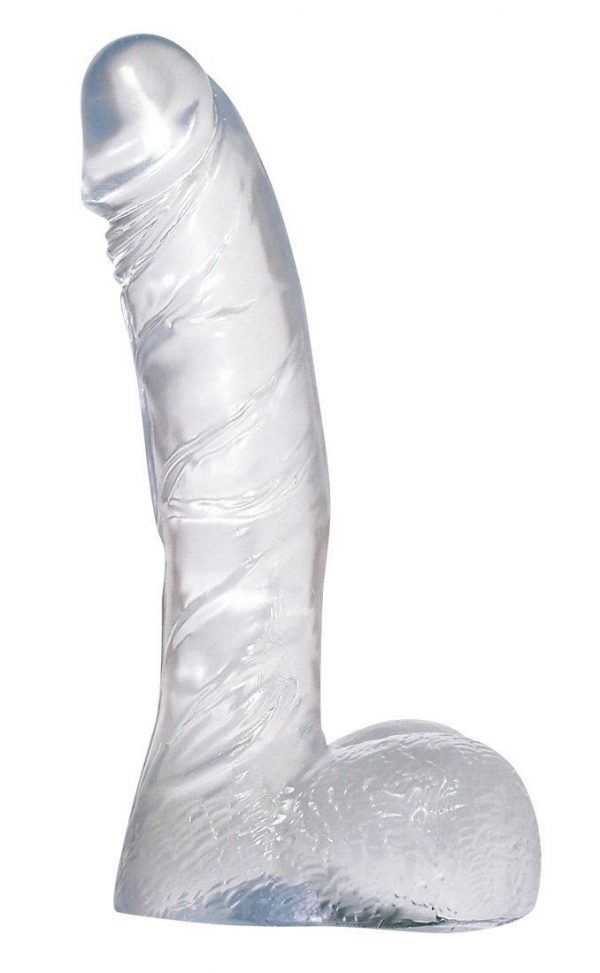 Crystal Clear Gennemsigtig Dildo - Lille