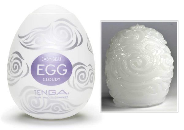 TENGA EGG CLOUDY - Onani Håndjob til Mænd