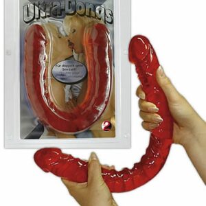 Ultra Dongs Rød Dobbelt-dildo