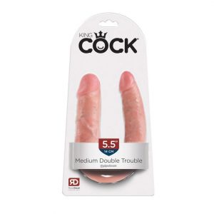 King Cock Dobbelt Dildo 33,5 cm