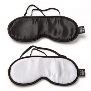 Fifty Shades of Grey Satin Blindfold Dobbelt Pakke