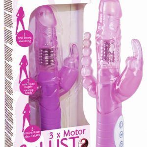 Rabbit Dual Pleasure Perlevibrator Dildo