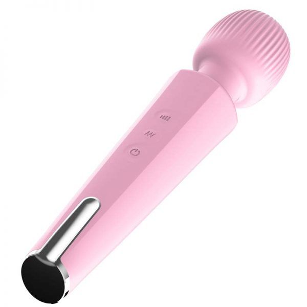 Massage Wand Klitoris Vibrator i Baby Pink