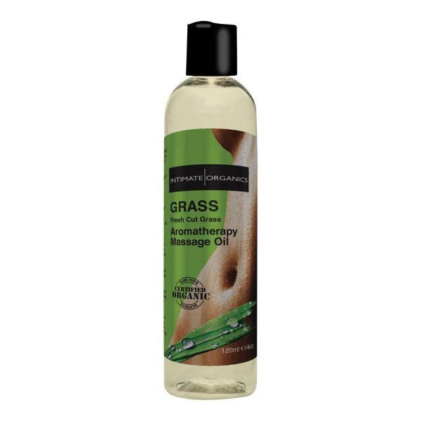 Intimate Organics Aromatherapy - Massageolie Med Duft - Grass