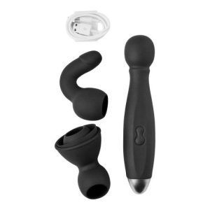 Tennahill Come Closer Magic Wand 3-i-1 Vibrator