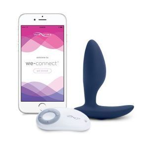 We-Vibe Ditto Vibrerende Anal Plug Med Fjernbetjening & App - Blå