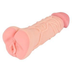 Nature Skin 2 in 1 Extension & Masturbator - Vagina