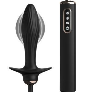 Auto-Throb Inflatable Vibrating Plug