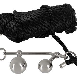 Bondage plugs med 10 m reb