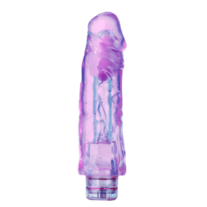 Realistisk Dildo Vibrator - Lilla