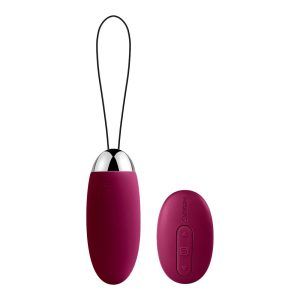 Svakom - Elva Æg Vibrator m. Fjernbetjening-Bordeaux