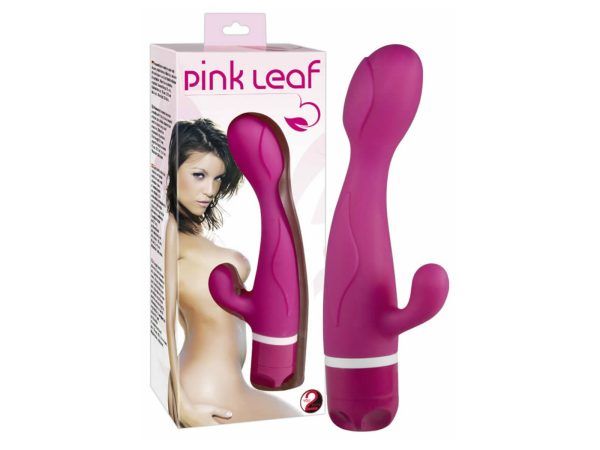 Pink Leaf Dildo Vibrator