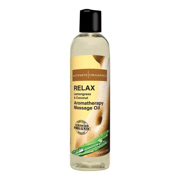 Intimate Organics Aromatherapy - Massageolie Med Duft - relax -120 ml