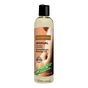 Intimate Organics Aromatherapy - Massageolie Med Duft - sensual - 240 ml