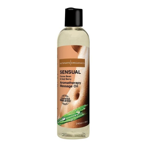 Intimate Organics Aromatherapy - Massageolie Med Duft - sensual - 240 ml