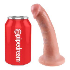 King Cock 6" Realistisk Dildo - Lys Hudfarve