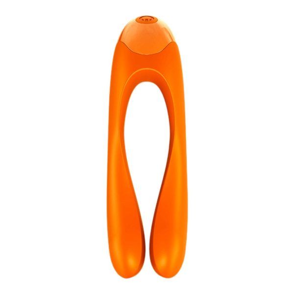 Satisfyer Candy Cane - Finger-Vibrator-Orange