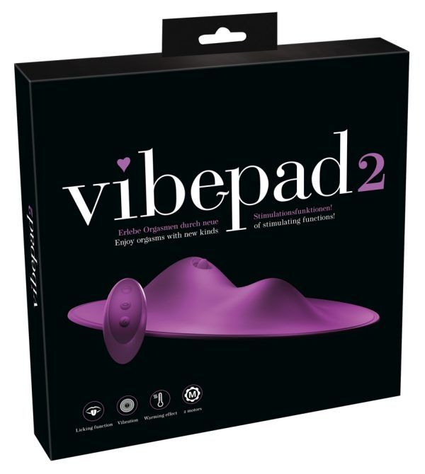 Vibepad 2 vibratorsæde med Klitoris stimulation