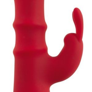 Rabbit Vibrator with 3 Moving Rings