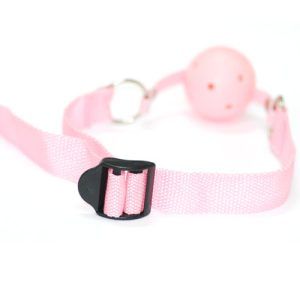 Begynder gag ball i pink