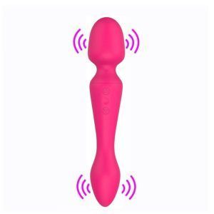 Deluxe Magic Wand Vibrator - 2 i 1