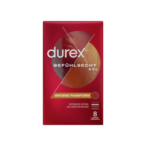 Durex Kondomer XXL - 8 Stk