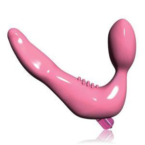 PowerBullet Infinity Selvsiddende Strap-On Vibrator