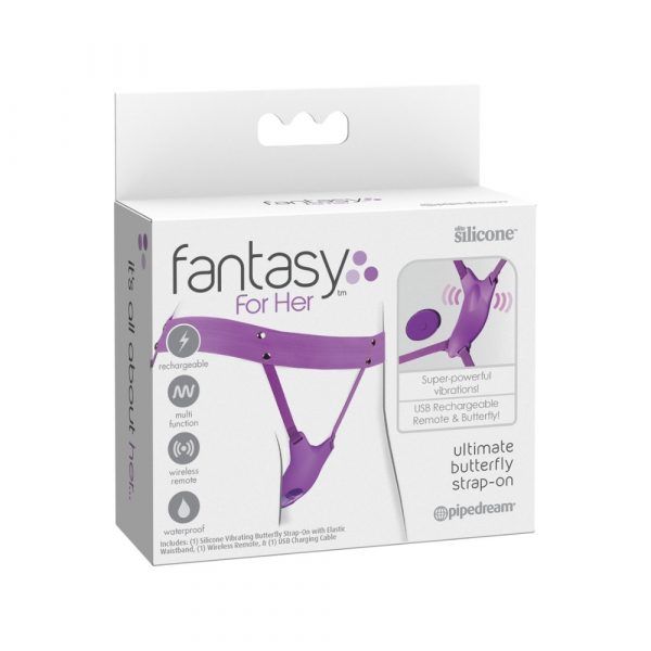 Fantasy For Her - Strap-on med Fjernbetjening