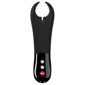 Fun Factory Manta Penis Vibrator - pirrende vibration til solo-leg og par sort