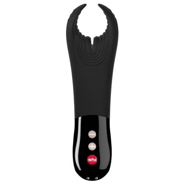 Fun Factory Manta Penis Vibrator - pirrende vibration til solo-leg og par sort