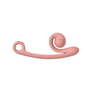 Snail Vibe Curve Vibrator og Klitoris Stimulator Lyserød