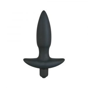 Black Velvets Anal Vibrator - 13cm