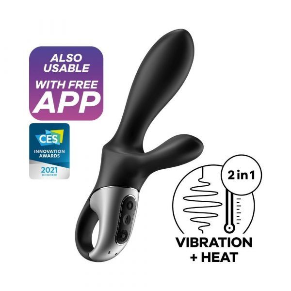 Satisfyer Heat Climax + G-og P-punkts Vibrator