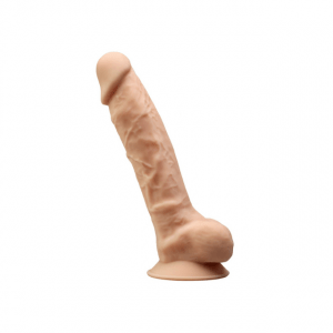 SilexD Sugekop Dildo med Vibrator 20 cm