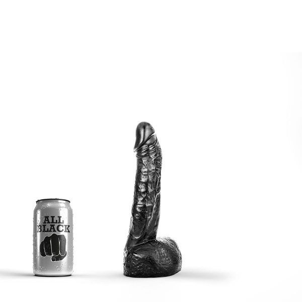 All Black 11 - Realistisk Anal Dildo