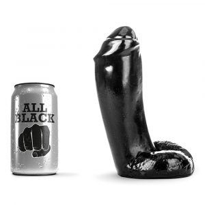 All Black 46 - Tyk Og Realistisk Dildo