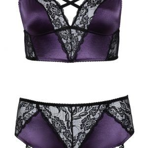 Bralette og stroppetrusse ouvert