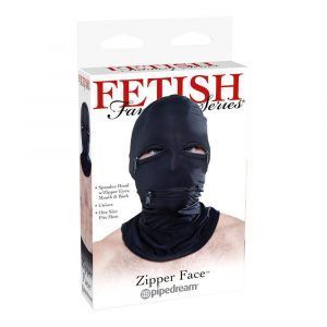 Fetish Fantasy Series Zipper Face Hætte