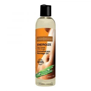 Intimate Organics Aromatherapy - Massageolie Med Duft - Energize