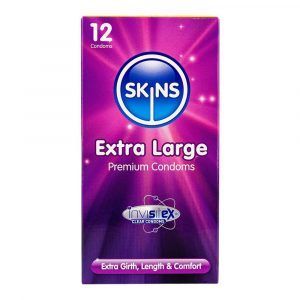 Skins Extra Large Kondomer - 12 stk.