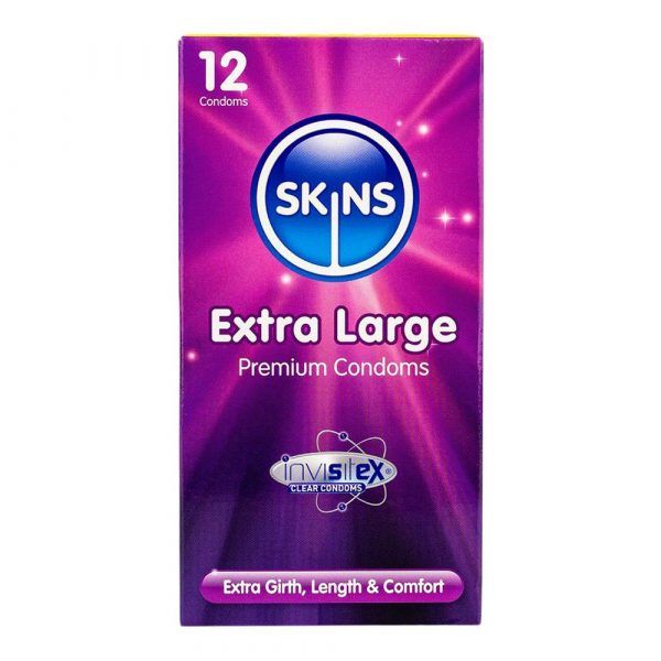 Skins Extra Large Kondomer - 12 stk.