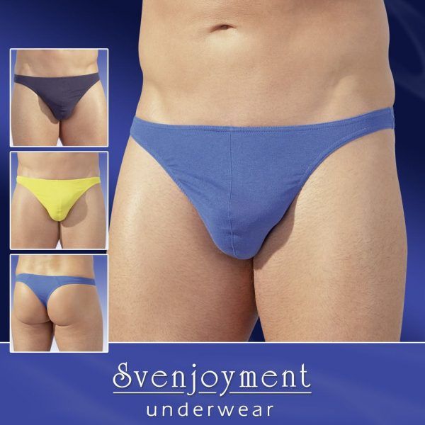 Svenjoyment Men's String - 3 stk.