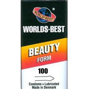 Worlds Best Beauty Form - 100 stk.