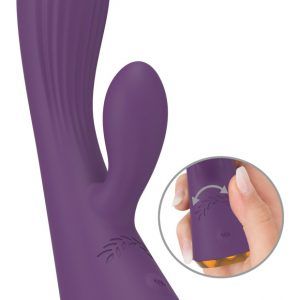 Rabbitvibrator "SUPER SOFT" lavet af double layer silikone