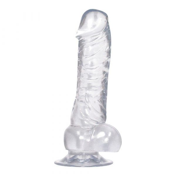 Crystal Clear - Dildo med Sugekop